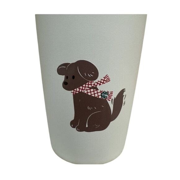 Starbucks x MiiR 2025 Holiday Puppy Tumbler 16oz Limited Edition Stainless Steel - Picture 7 of 10